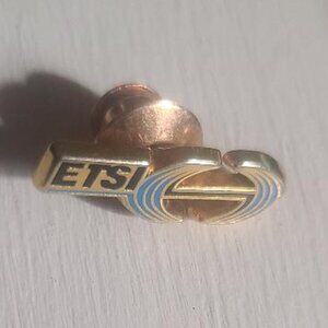 ETSI Vintage Lapel Pin Badge